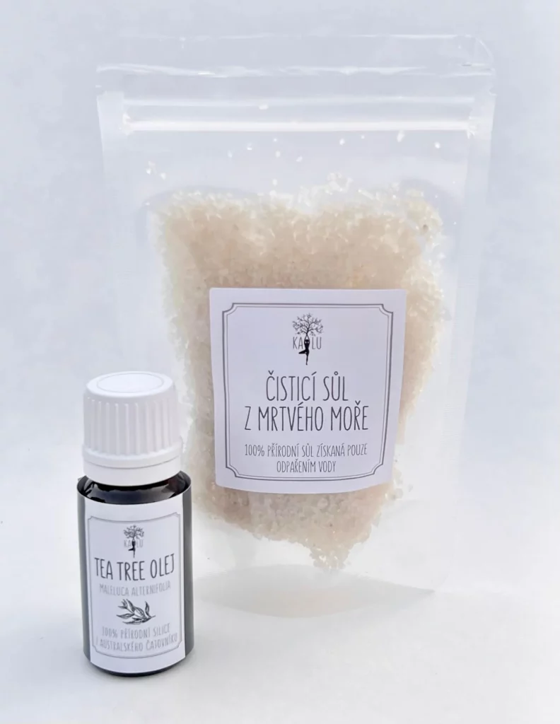 Sůl z Mrtvého moře - čištění mořské menstruační houby